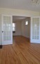 French doors between living and dining